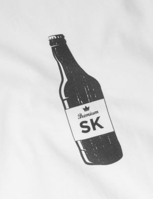Personalised Organic Cotton Beer T-Shirt