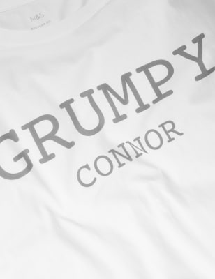 Personalised Organic Cotton Slogan T-Shirt