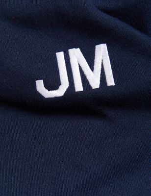 Personalised Pure Cotton Hoodie