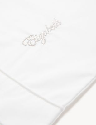 Personalised Egyptian Cotton Pillowcase