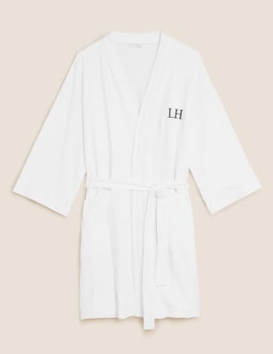 Personalised Women's Waffle Dressing Gown