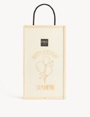 Personalised Congratulations Wine Gift