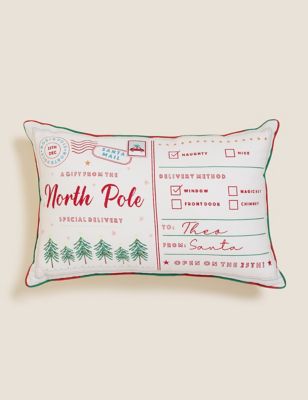 Personalised Letter From Santa Cushion