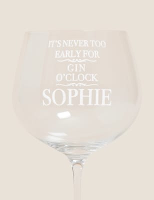 Personalised Gin Glass