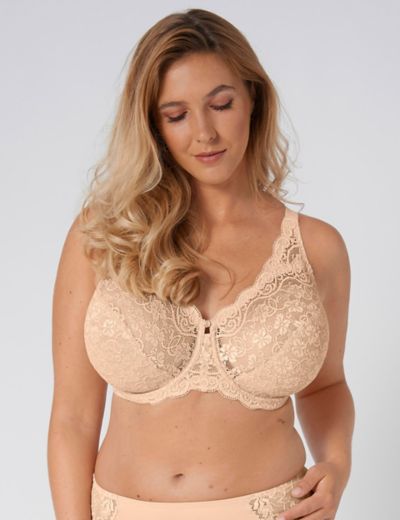 Triumph Printed full LOVE LACE bra with wire bra strapless cup B/C 38-44