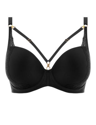 Temptress Wired Moulded Plunge Bra C-G