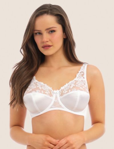 Fusion Full Cup Side Bra In White - Fantasie