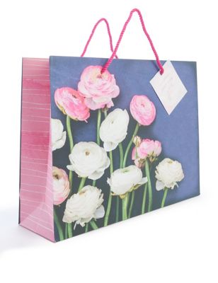 Large Floral Gift Bag