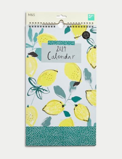 2024 Calendar & Family Organiser - Percy Pig™ with Stickers