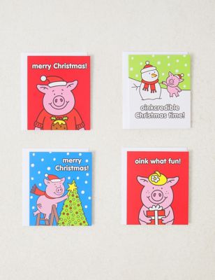Percy Pig™ Charity Christmas Cards - 60 Card Twin-Pack