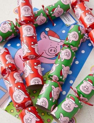 Pin the Tail on Percy™ Christmas Crackers - Pack of 6, 2 Designs