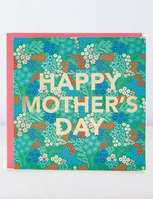 Mother's Day Card - Floral Design