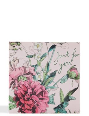 Pink Floral Gift Card