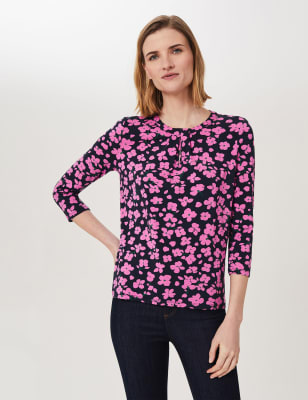 m&s floral shirt