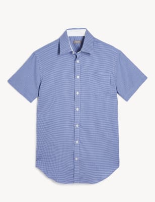 m&s checked shirt