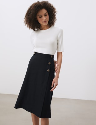 white linen skirts uk
