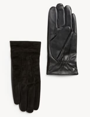 mens sheepskin gloves marks and spencer