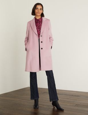Pure Wool A-Line Coat