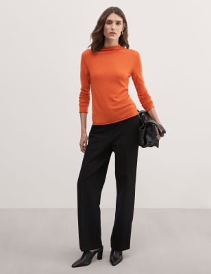 Marks and spencer top women's cashmere polo neck