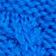 Pure Merino Wool Cable Knit Jumper - blue