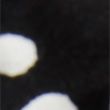 Jersey Polka Dot Cowl Neck Long Sleeve Top - white/black
