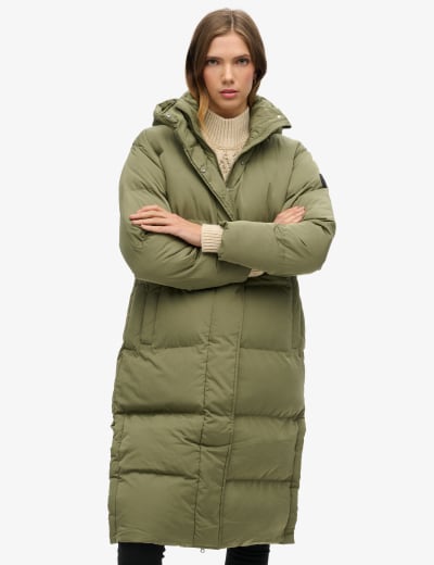 Stormwear Zip Up Padded Longline Coat Goodmove M S