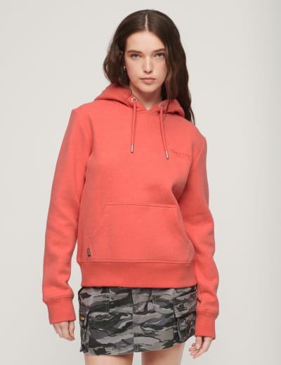 Soft Touch Textured Knitted Hoodie M S Collection M S