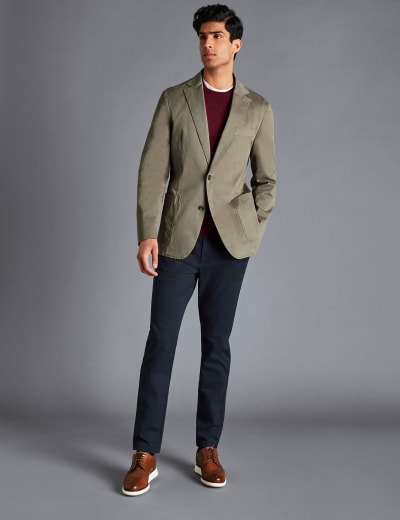 Slim utility cheap blazer