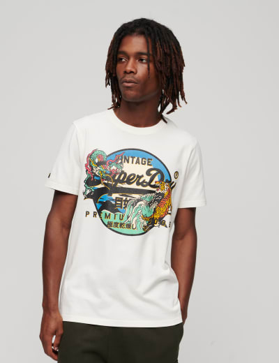 On The Road T Shirt Skechers M S