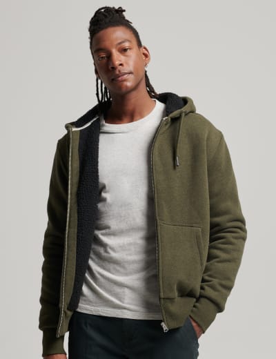 Mens slim fit grey hoodie shop