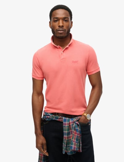 Joules pink polo shirt hot sale