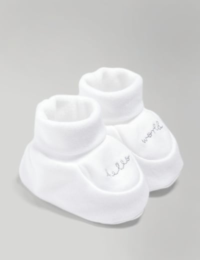 Marks and hotsell spencer baby booties