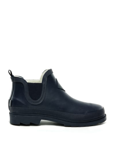 Fur lined short wellies hotsell