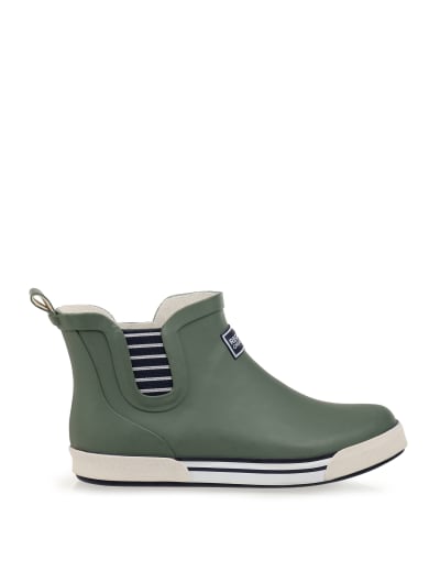 Short zip shop up wellies
