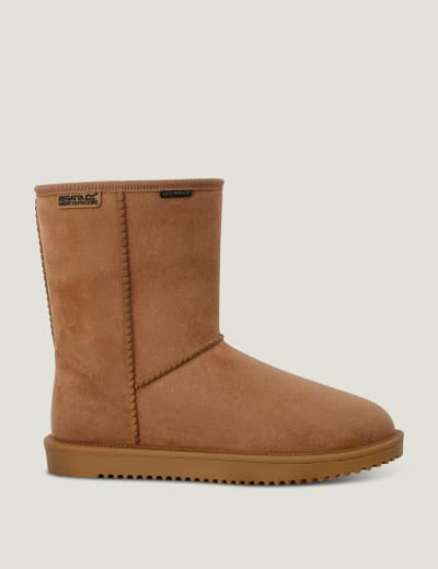 Short womens boots wide top