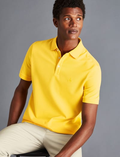 Button down collar polo shirts sale