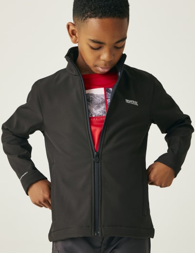 Boys borg lined denim jacket store