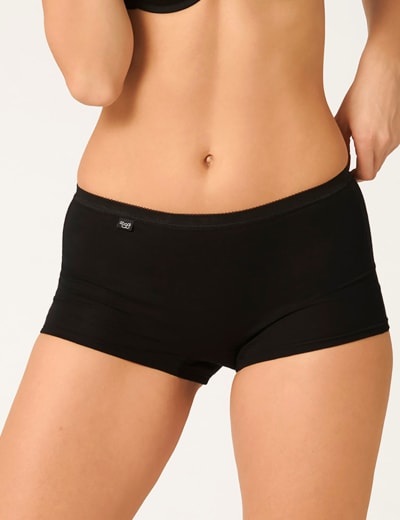 Double Comfort Cotton Rich High Rise Shorts, Sloggi