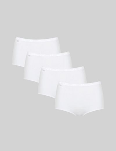 SLOGGI Double Comfort Cotton Rich Maxi Brief White 12 