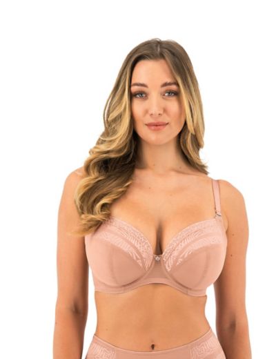Viva Luxe Mesh Wired Full Cup Bra D-J, Pour Moi