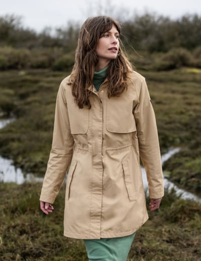 Wool blend duster discount coat