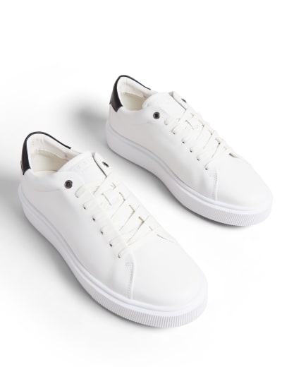 Leather Lace Up Trainers Ted Baker M S