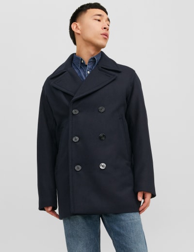 Wool Rich Peacoat FatFace M S