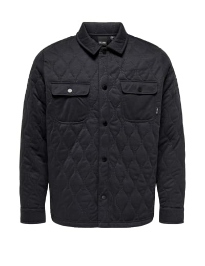Quilted Shacket ONLY SONS M S