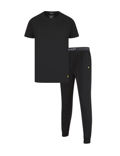 HUGO LEGGINGS THERMAL - Pyjama bottoms - black 