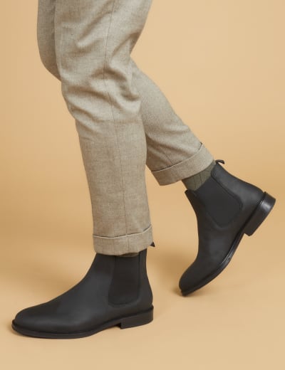 Dune suede sale chelsea boots