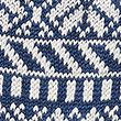 Fair Isle Wool Rich Socks - blue
