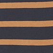Organic Cotton Striped Long Sleeve Top - navymix