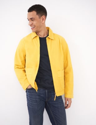 m&s mens cotton jackets