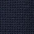 Lambswool Rich Ribbed Funnel Neck Jumper - navy